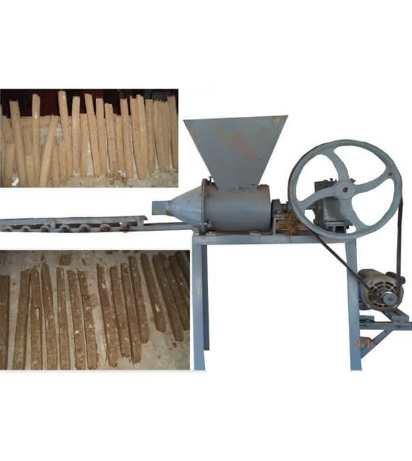 Cow dung log Machine