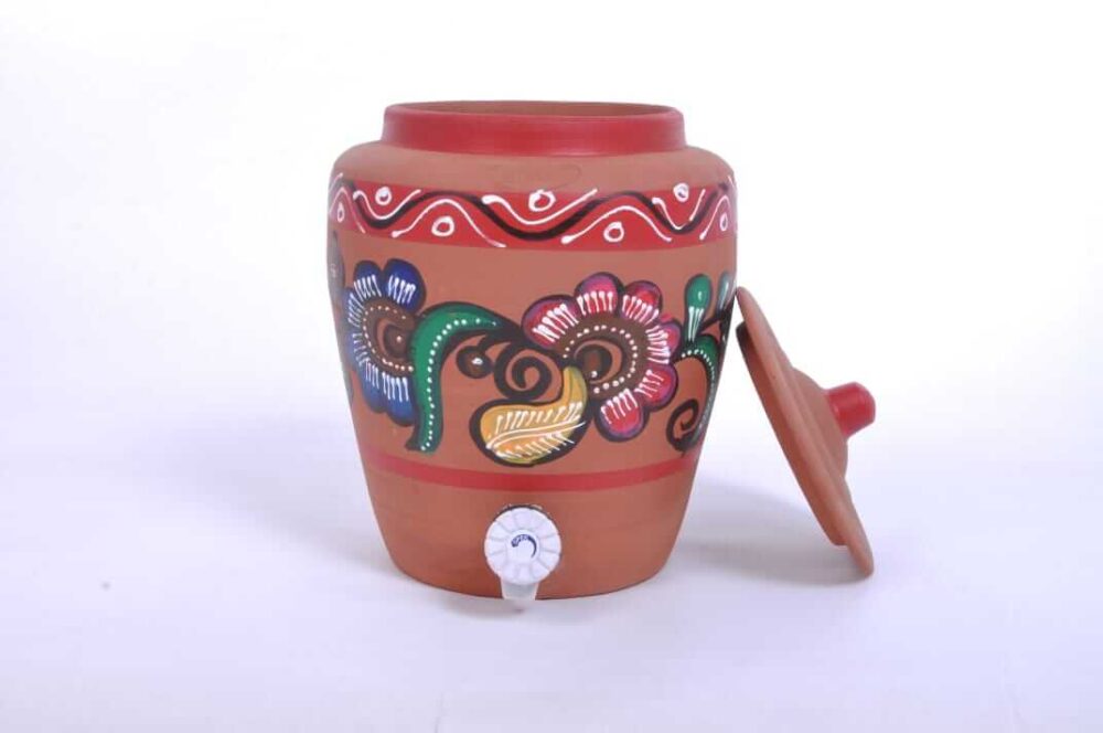 Clay Red Water Pot 6.5 Litres - Image 2