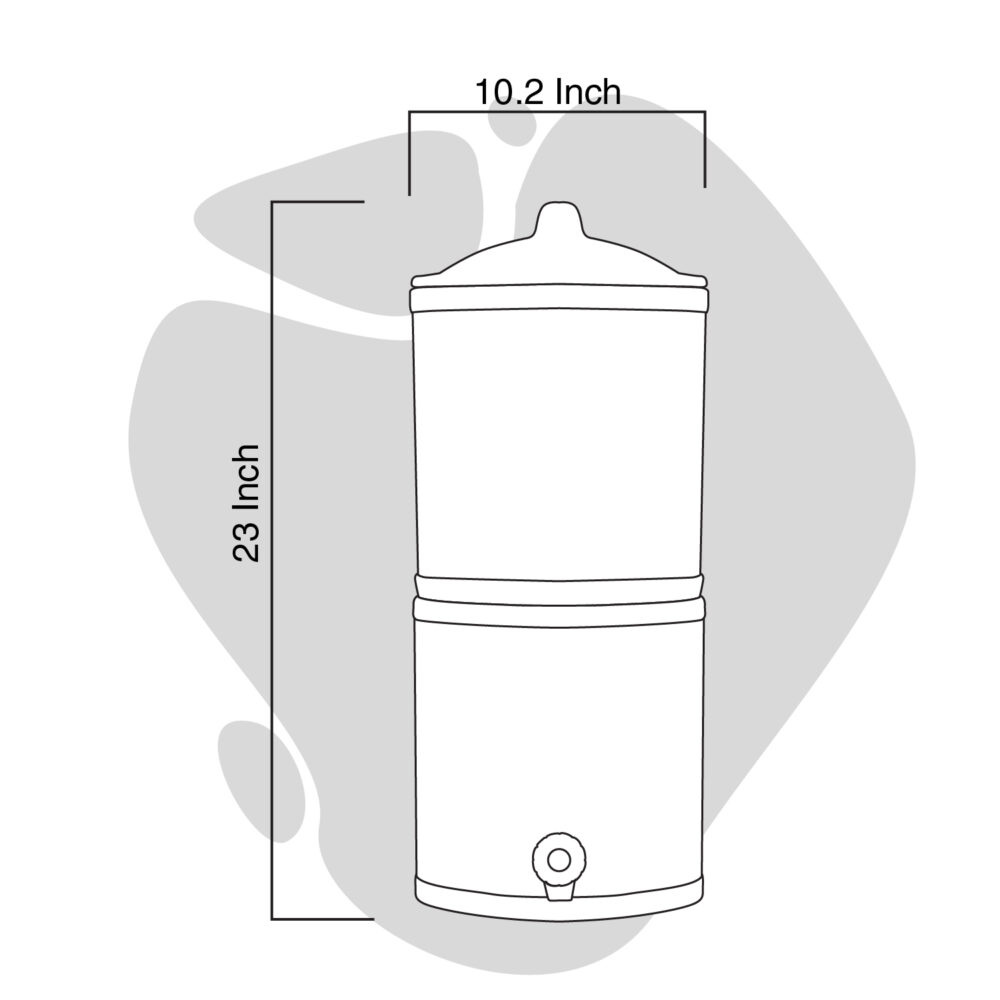 Clay Water Filter 20 liter (Royal-Kites) - Image 3