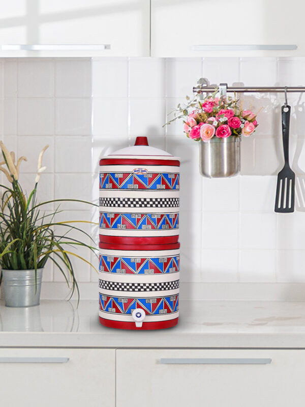 Clay Water Filter 20 liter (Triple-Border) - Image 4
