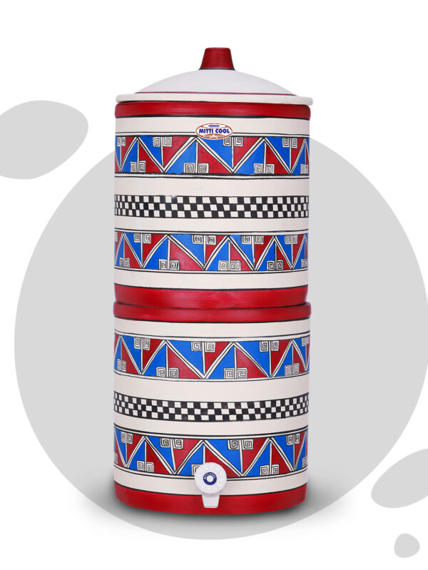 Clay Water Filter 20 liter (Triple-Border)